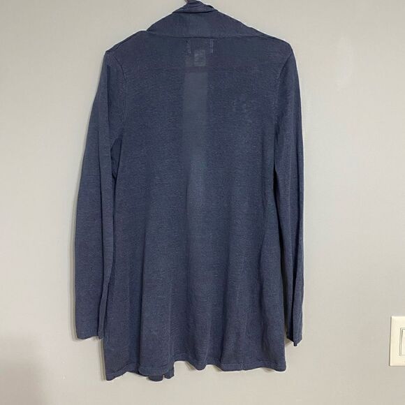 Rachel Zoe 100% Linen Cardigan Women Size M - Picture 5 of 6